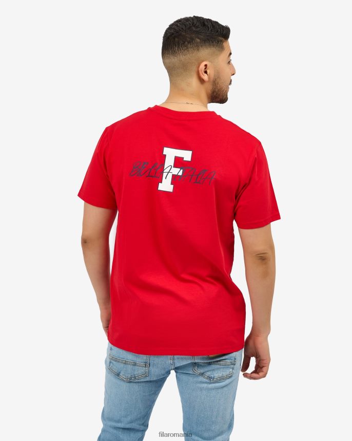 tricou roșu fila juan LTP2R62565 roșu FILA