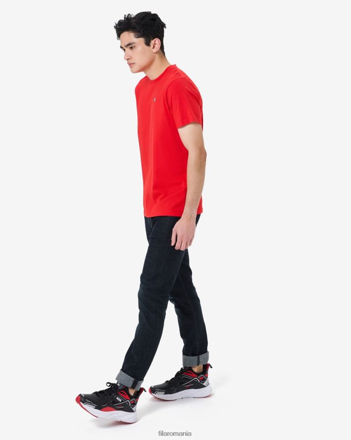 tricou roșu insignă 2.0 pentru bărbați LTP2R62561 roșu FILA
