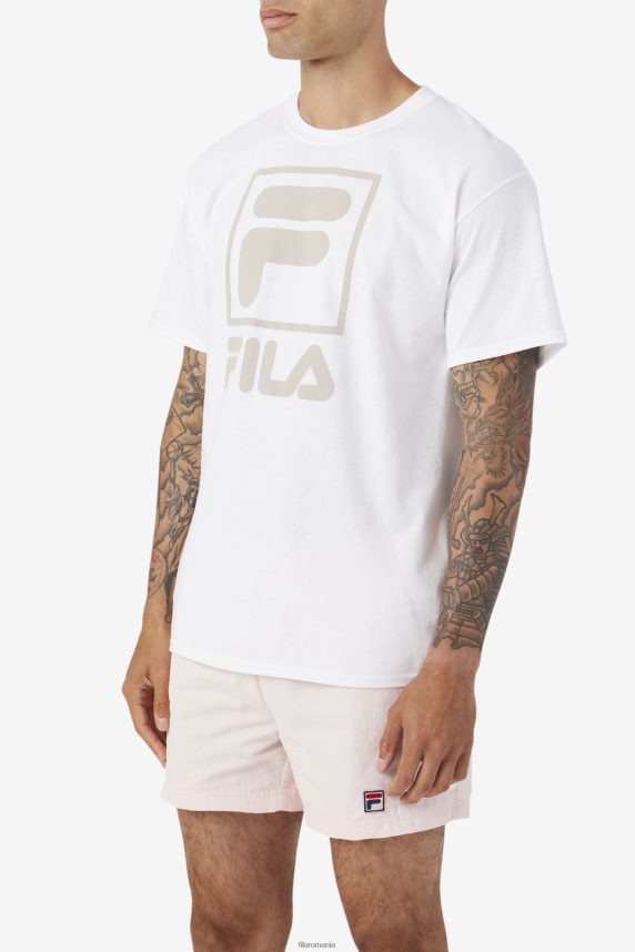 tricou stivuit alb fila LTP2R6305 alb FILA