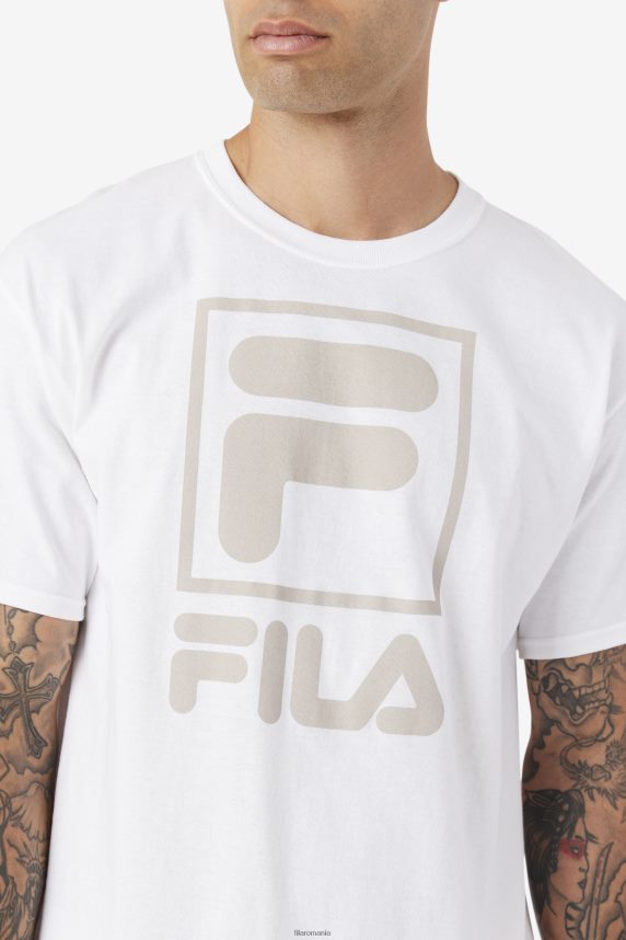 tricou stivuit alb fila LTP2R6305 alb FILA