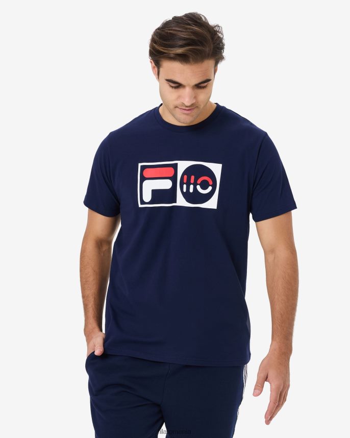 tricou unisex fila bleumarin nou aniversar LTP2R62583 marina noua FILA