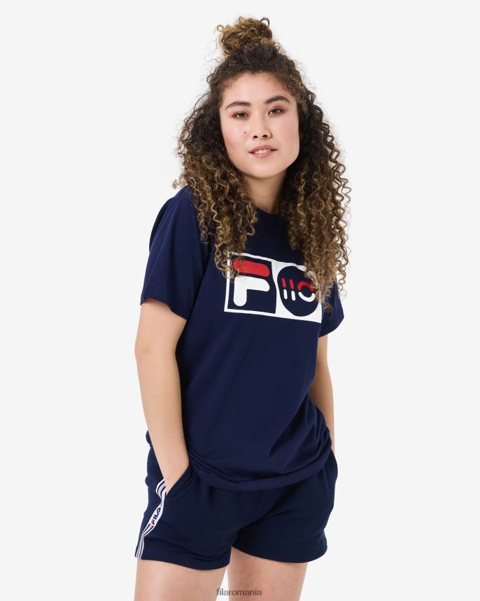 tricou unisex fila bleumarin nou aniversar LTP2R62583 marina noua FILA