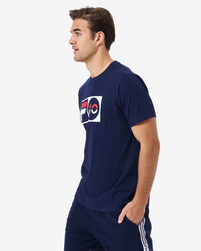 tricou unisex fila bleumarin nou aniversar LTP2R62583 marina noua FILA