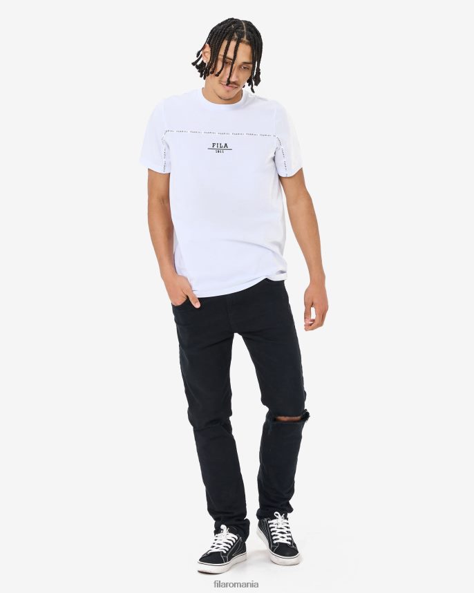 tricou urban unisex alb fila LTP2R62548 alb FILA
