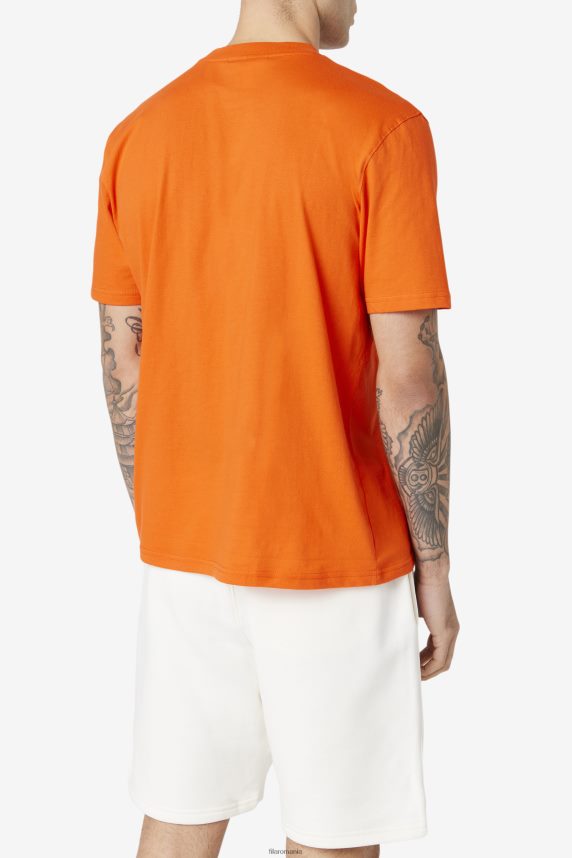 tricou vultur bărbați filă roșii cherry/stone/marine LTP2R6329 roșie cherry/stone/marine FILA