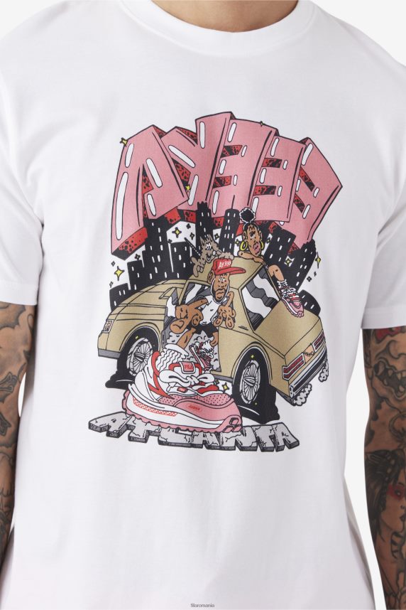 vulk tee white fila LTP2R6359 alb FILA