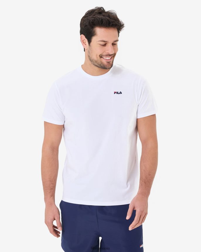 white reidy 2.0 tee fila LTP2R62568 alb FILA