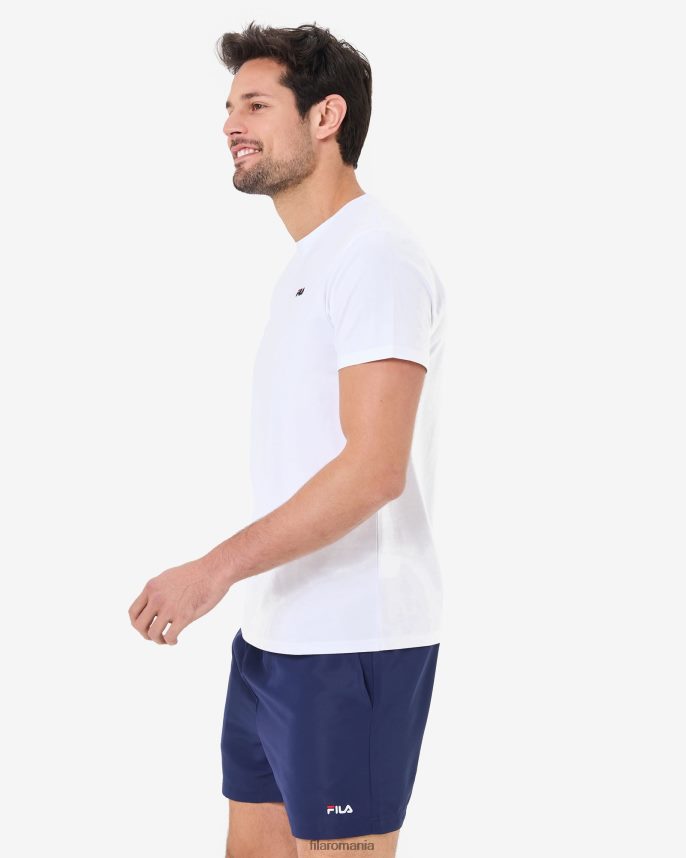 white reidy 2.0 tee fila LTP2R62568 alb FILA