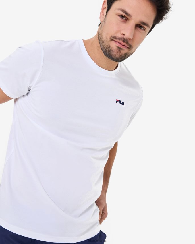 white reidy 2.0 tee fila LTP2R62568 alb FILA
