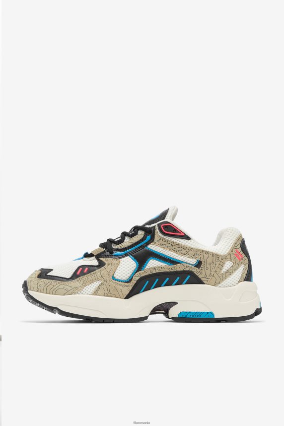 fila gardenia/ciment/black men's archive rjv LTP2R694 gardenie/ciment/negru FILA