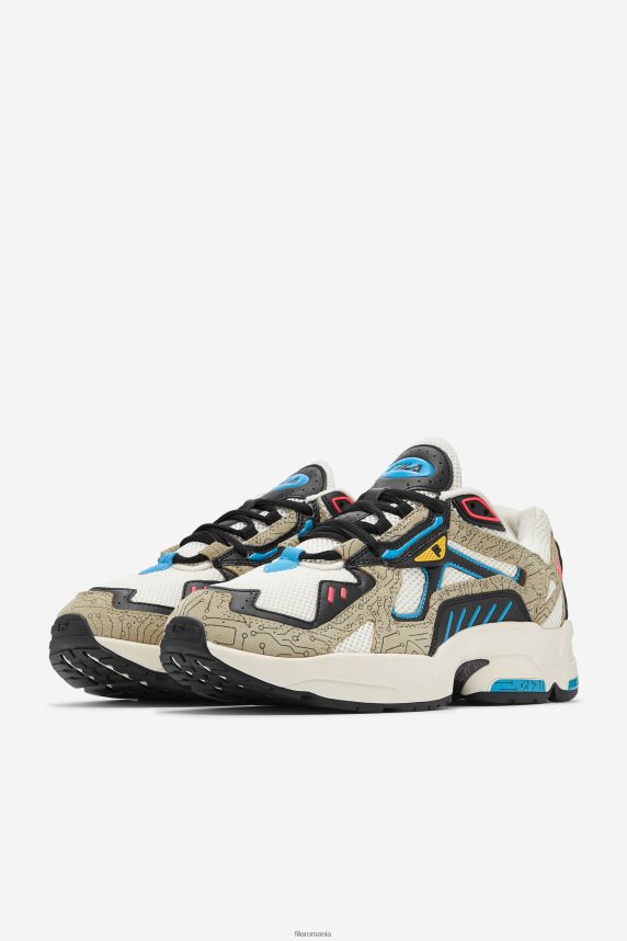 fila gardenia/ciment/black men's archive rjv LTP2R694 gardenie/ciment/negru FILA