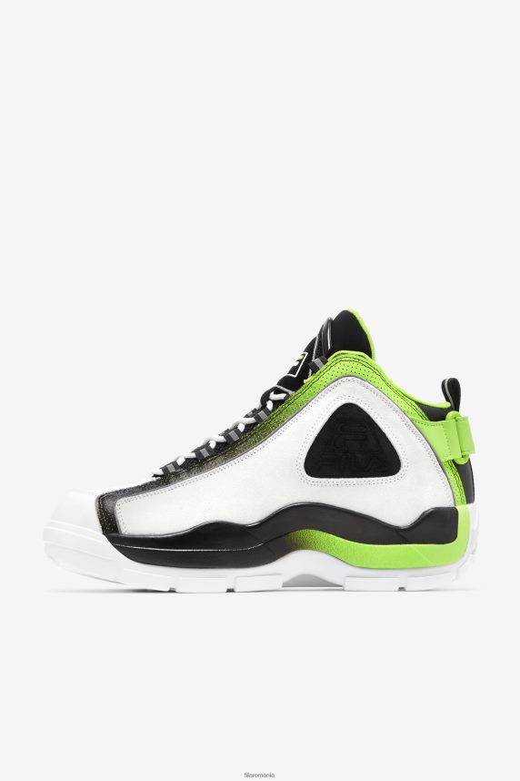 men's grant hill 2 fila alb/negru/acid lime LTP2R68 alb/negru/ var acid FILA