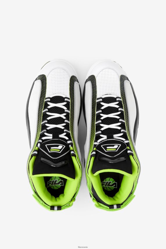 men's grant hill 2 fila alb/negru/acid lime LTP2R68 alb/negru/ var acid FILA