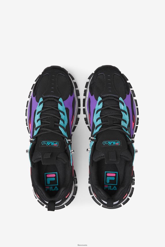 negru/ceramic/alb fila men's ray tracer tr 2 LTP2R675 negru/ceramic/alb FILA