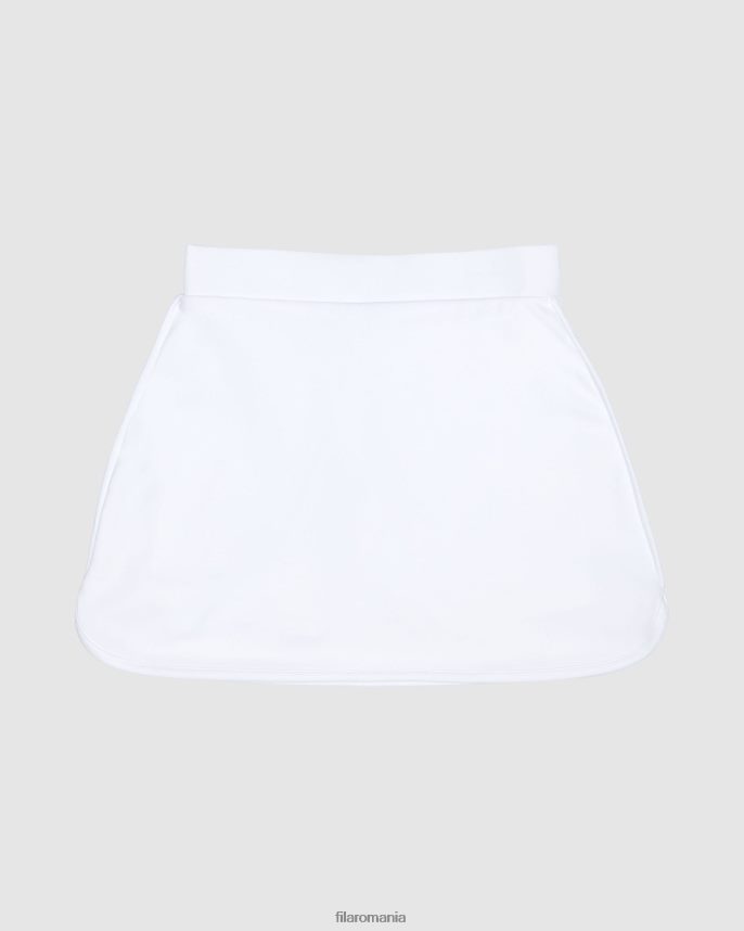 fustă clasică pentru fetiță fila albă LTP2R63116 alb FILA