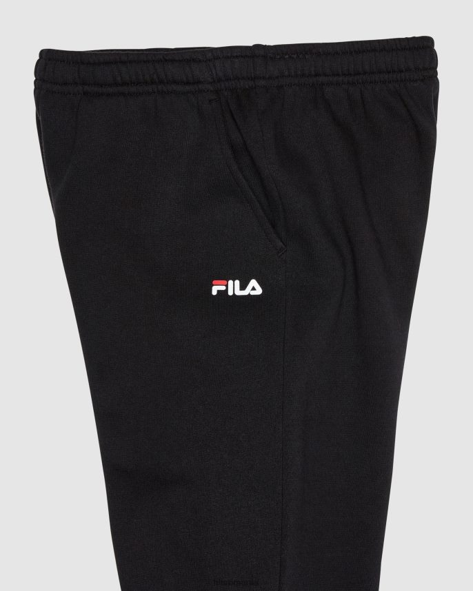 pantaloni negri clasici pentru copii fila LTP2R63102 negru FILA
