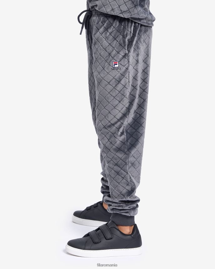 pantaloni sloane pentru copii fila black oyster LTP2R63140 stridie neagră FILA