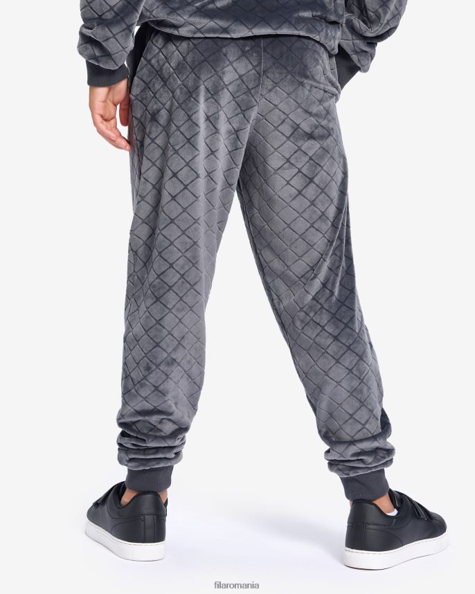 pantaloni sloane pentru copii fila black oyster LTP2R63140 stridie neagră FILA