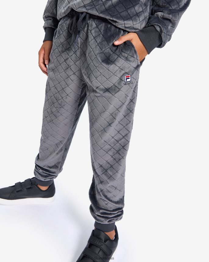 pantaloni sloane pentru copii fila black oyster LTP2R63140 stridie neagră FILA