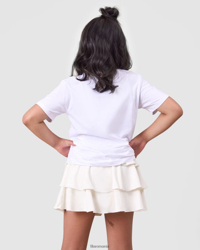 alb diya tee fila LTP2R63162 alb FILA