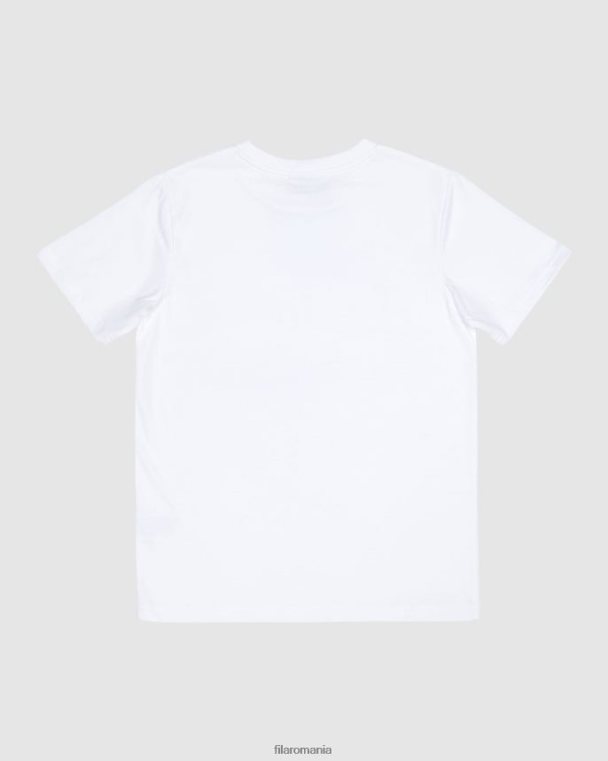 tricou clasic alb pentru copii fila LTP2R63096 alb FILA