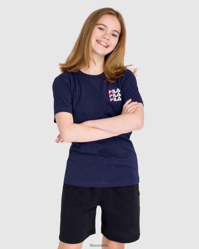 tricou ripley pentru copii fila new navy LTP2R63046 marina noua FILA