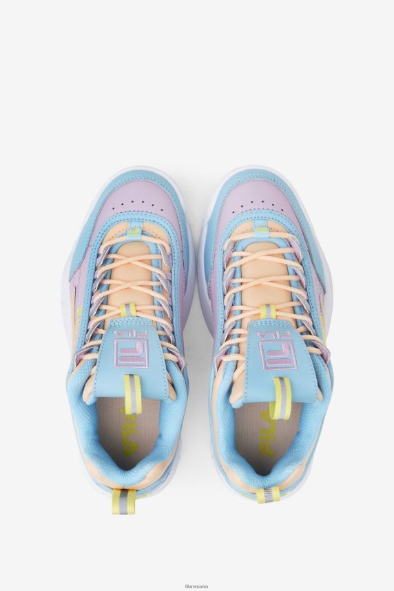 albastru/alb/orhidee fila big kids' disruptor 2 premium LTP2R62067 albastru/alb/orhidee FILA