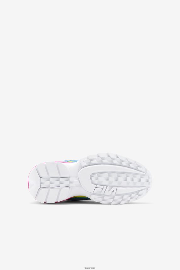 fila big kids' disruptor 2 exp galben/albastru atomic/roz LTP2R62053 galben/albastru atomic/roz FILA