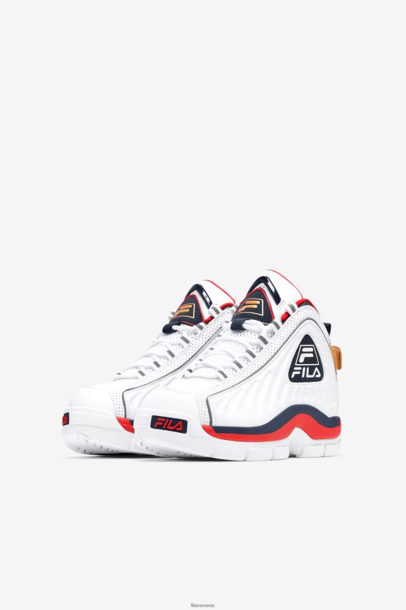 fila big kids' grant hill 2 game break alb/albastru/rosu LTP2R62101 alb/albastru/rosu FILA