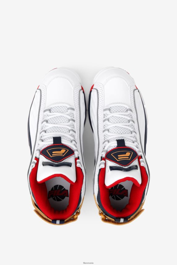 fila big kids' grant hill 2 game break alb/albastru/rosu LTP2R62101 alb/albastru/rosu FILA