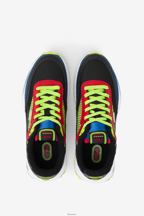 fila big kids renno negru/albastru/rosu LTP2R62167 negru/albastru/rosu FILA