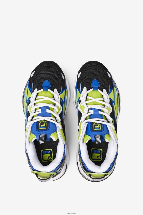 alb/negru/lime punch fila little kids' ray tracer apex LTP2R62277 punch alb/negru/lime FILA