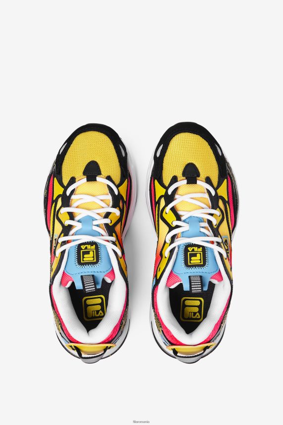 copii mici ray tracer apex fila negru/diva roz/alb LTP2R62276 negru/roz diva/alb FILA