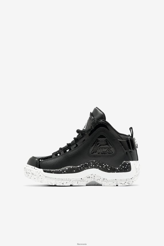 negru/alb fila little kids' grant hill 2 LTP2R62217 alb negru FILA