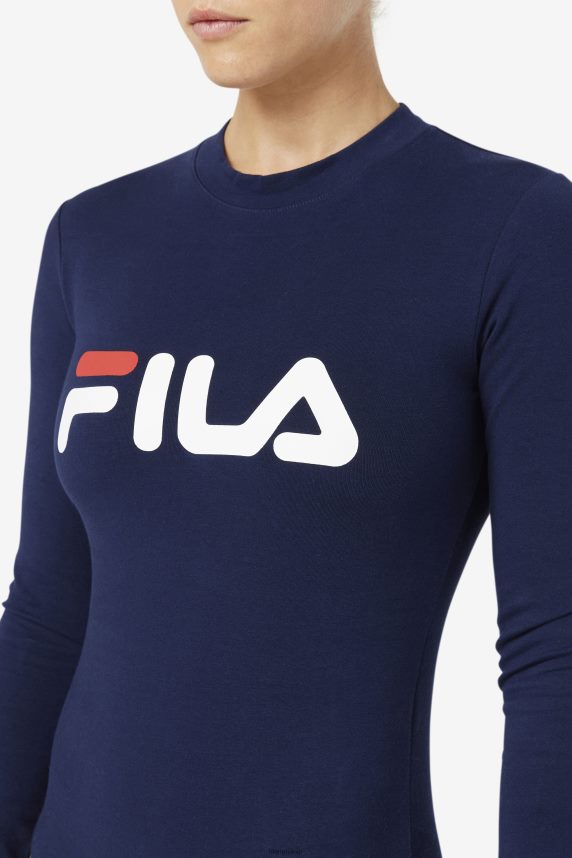 fila chaya body peacoat LTP2R61741 palton FILA