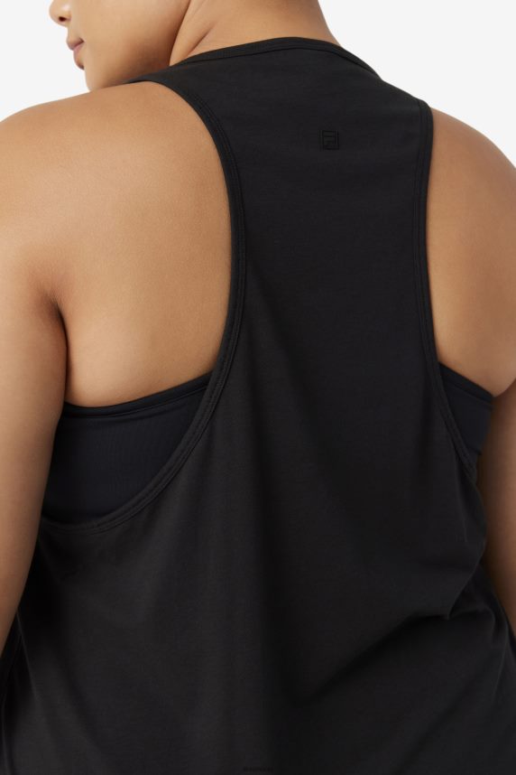 maiou lung fila negru fi-lux LTP2R61906 negru FILA