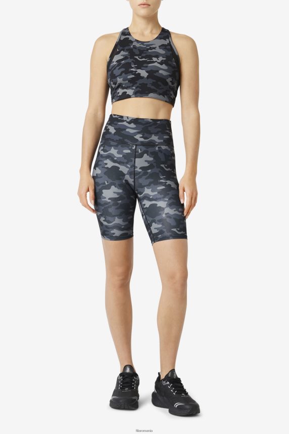 Forza 8 inch bike short fila dark camo/black LTP2R61940 camo închis/negru FILA