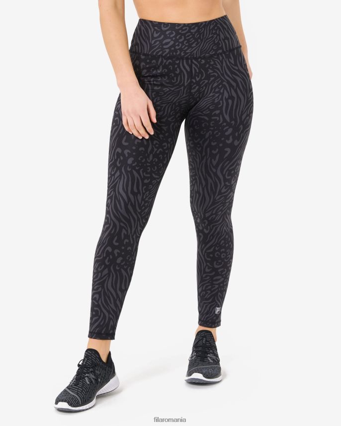 black fila petra 7/8 tight LTP2R62985 negru FILA