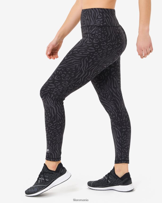 black fila petra 7/8 tight LTP2R62985 negru FILA