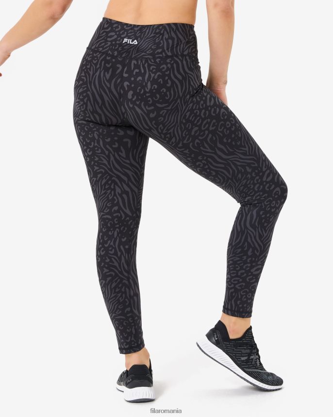 black fila petra 7/8 tight LTP2R62985 negru FILA