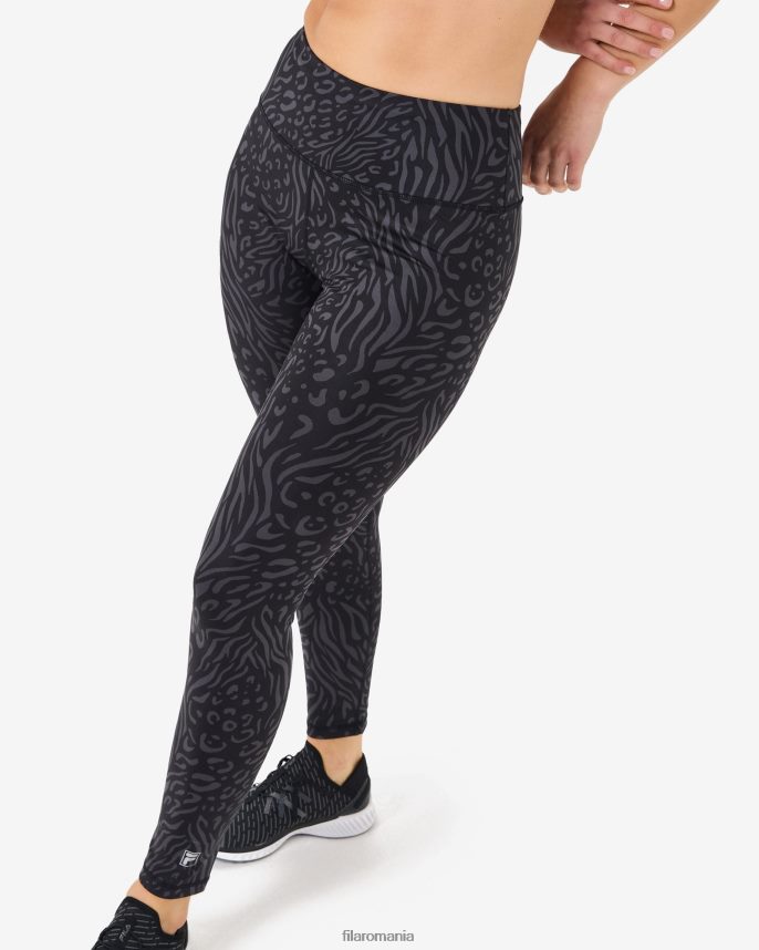 black fila petra 7/8 tight LTP2R62985 negru FILA