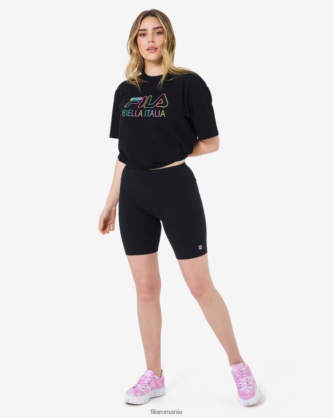 fila black volara bike short LTP2R62998 negru FILA