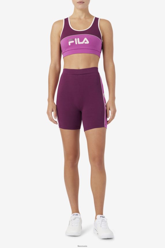 fila davina bike short grape wine/rouge/potpourri LTP2R61699 vin de struguri/rouge/popuri FILA