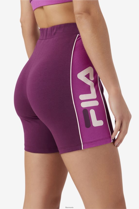 fila davina bike short grape wine/rouge/potpourri LTP2R61699 vin de struguri/rouge/popuri FILA