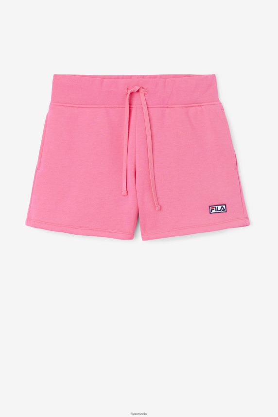 fila diara high rise short pink LTP2R61687 roz FILA
