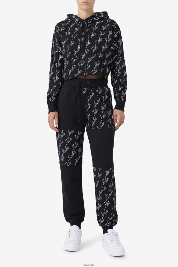 fila gianna jogger black/gardenia LTP2R61597 negru/gardenia FILA