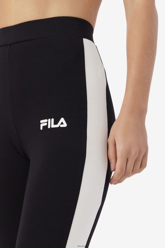 fila mercy legging negru/gardenia/rosu LTP2R61717 negru/gardenia/rosu FILA