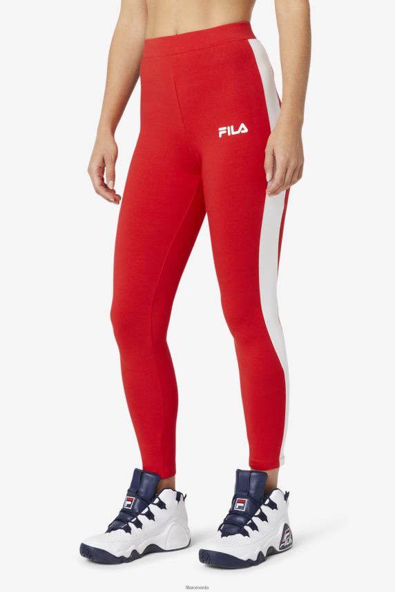 fila mercy legging roșu LTP2R61723 roșu FILA