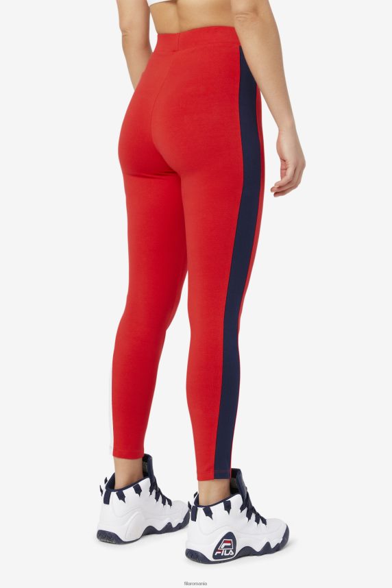 fila mercy legging roșu LTP2R61723 roșu FILA