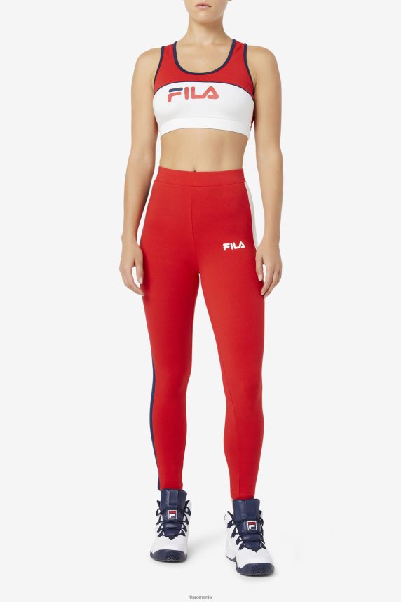 fila mercy legging roșu LTP2R61723 roșu FILA